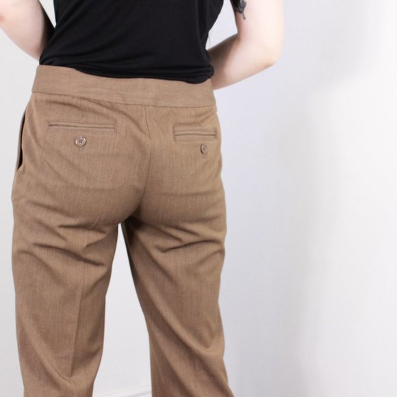 *Laundry  By Shelli Segal Wool Straight Leg Trouser - Picture 5 of 10